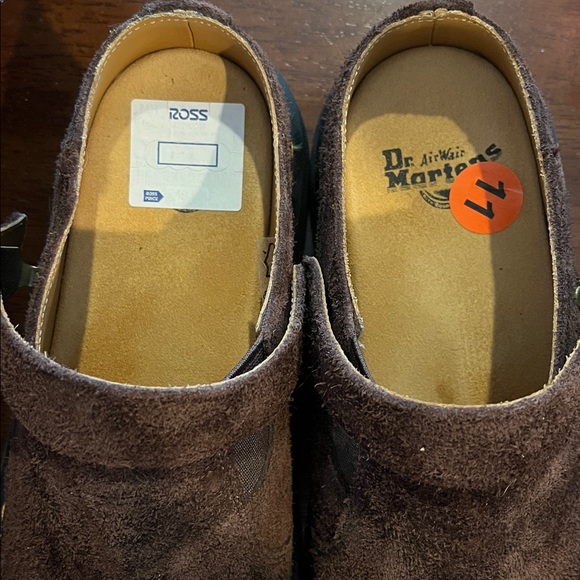 Dr. Martens Brown Suede Women's Shoes - Picture 2 of 5